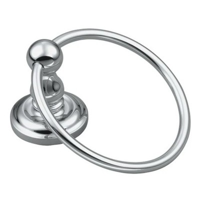 Moen BP6986CH - Madison Towel Ring in Chrome BP6986CH Madison Chrome -Towel Ring