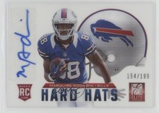 2013 Panini Elite Rookie Hard Hats Signatures /199 Marquise Goodwin #42 Auto 0aa