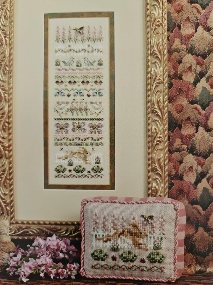 Just Nan HUMMINGBEAD HEAVEN Counted Cross Stitch Pattern JN055 & Embellishments - Image 2 of 4