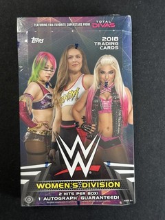 2018 Topps WWE Women's Division Wrestling Hobby Box Factory Sealed