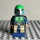 Mandalorian Tribe Warrior sw1078 Female, Dark Brown Cape, Green Helmet - 1M