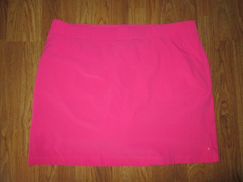 Womens CHICO'S golf skort skirt built n spandex shorts sz 4 / XXL / 20 NWOT