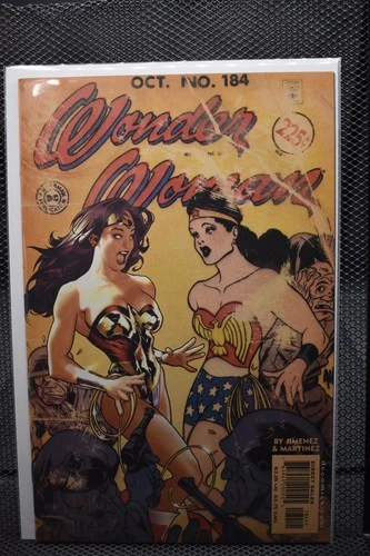Wonder Woman #184 Adam Hughes Cover DC 2002 Amazons Troia Hippolyta Diana 9.2