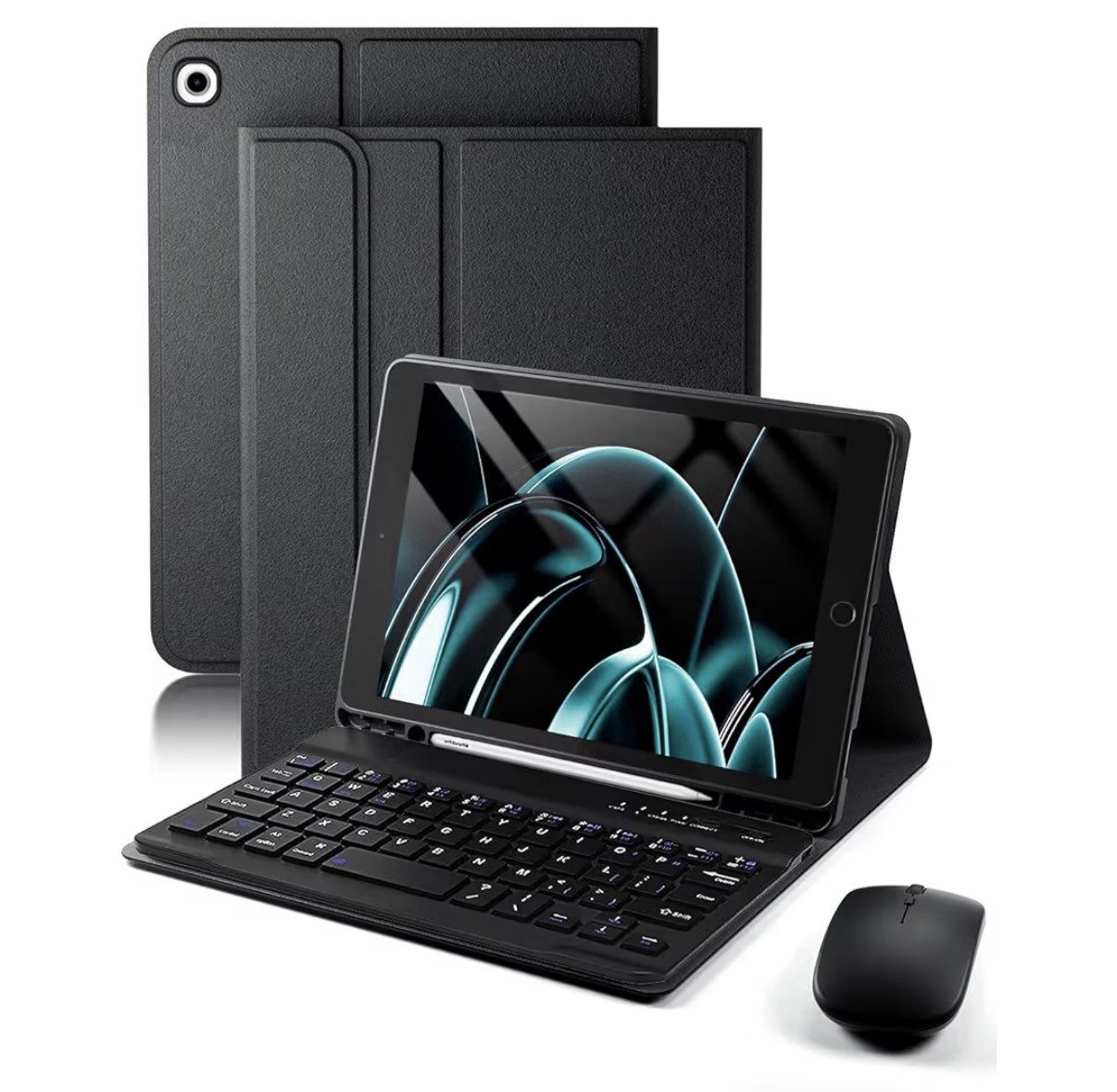 TUNKARMOR Keyboard Case for iPad mini 5 & Mini 4 7.9 inch - 