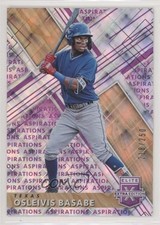 2019 Panini Elite Extra Edition Aspirations Purple /250 Osleivis Basabe #152 iy3