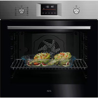 Aeg OU5PB40SM Einbaubackofen A++ 72L Pyrolyse Edelstahl 45 Programme 59,4Cm