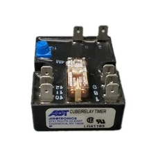 Airotronics Cube/Relay Timer,  LR41183 ~ 120VAC, 10 AMP, 4M-10M ON-DELAY
