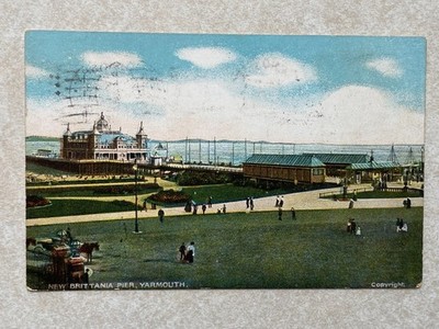 M669 Postcard Brittania Pier Yarmouth Kenosha WI Wisconsin