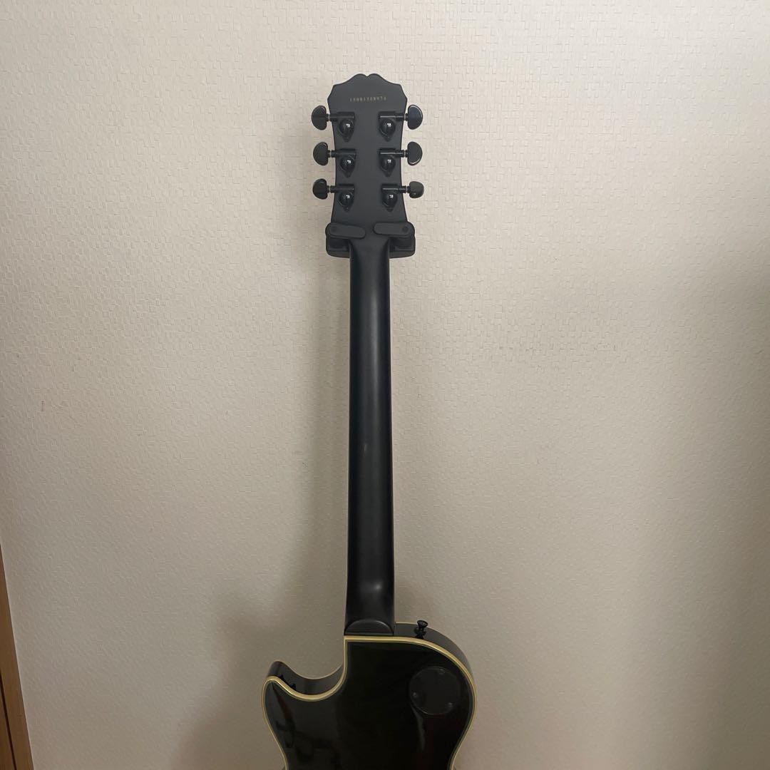 Electric Guitar Epiphone Les Paul Custom Black Active EMG Pickups