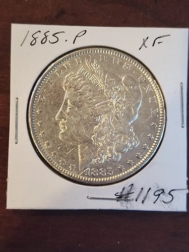 1885 P Morgan Silver Dollar ■ XF ■ #1195
