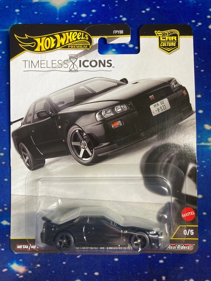 Hot Wheels Premium 2025 Car Culture Timeless Icons Nissan Skyline GT-R CHASE! - Image 4 of 4