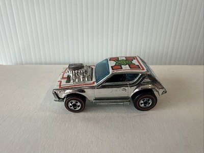 1977 Hot Wheels GREMLIN GRINDER Super Chrome Blackwall Near Mint