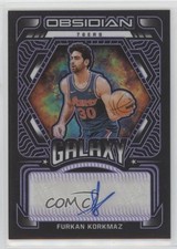 2021 Panini Obsidian Galaxy Electric Etch Purple 64/75 Furkan Korkmaz Auto 03rx