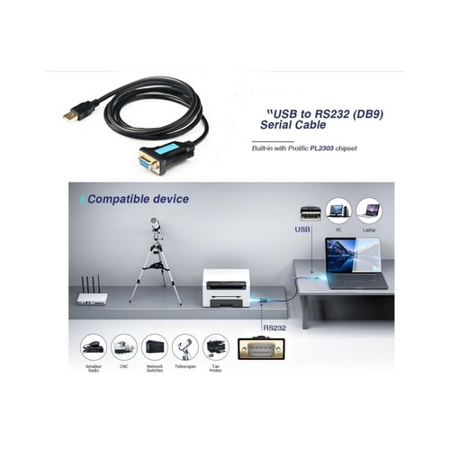 USB to RS232 Adapter with Cable for WinXP/for WinVista/ for Win7/8/10 for Mac OS - Photo 7/10