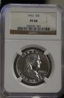 1962 US Franklin Half 50c NGC PF68