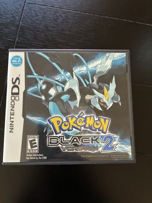 Pokemon Black Version 2 Nintendo DS 2012, Complete in Box, Authentic, Tested