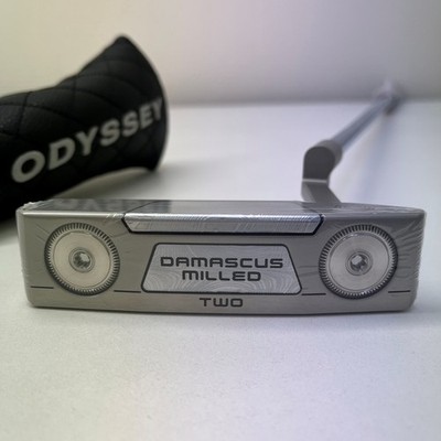 Odyssey DAMASCUS MILLED TWO CH Putter Stroke Lab 90 Steel Shaft