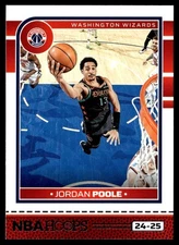 2024-25 Hoops Jordan Poole Washington Wizards #190