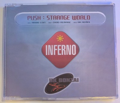 Push - Strange World (CD, 2001) 3 TRK Single *VERY RARE* 