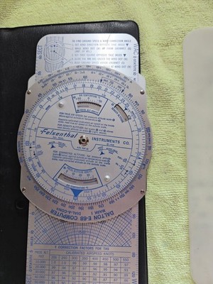 Vintage Aero Products E6-B Aluminum Flight computer