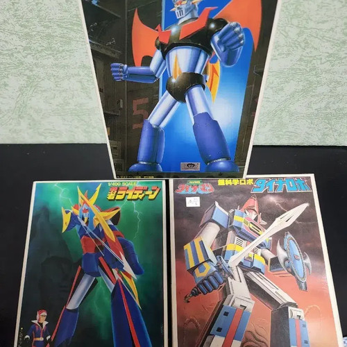 Mazinger Z/Raideen/Dynarobo 1:144/1:400 Scale Unopened Plastic Model Kit