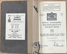 Royal Engineers Reconaissance Pocket Book 1944