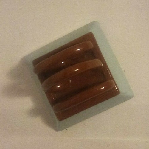 Watcombe pottery TORQUAY DEVON BLUE TOAST RACK 8.5 cm - Picture 5 of 6