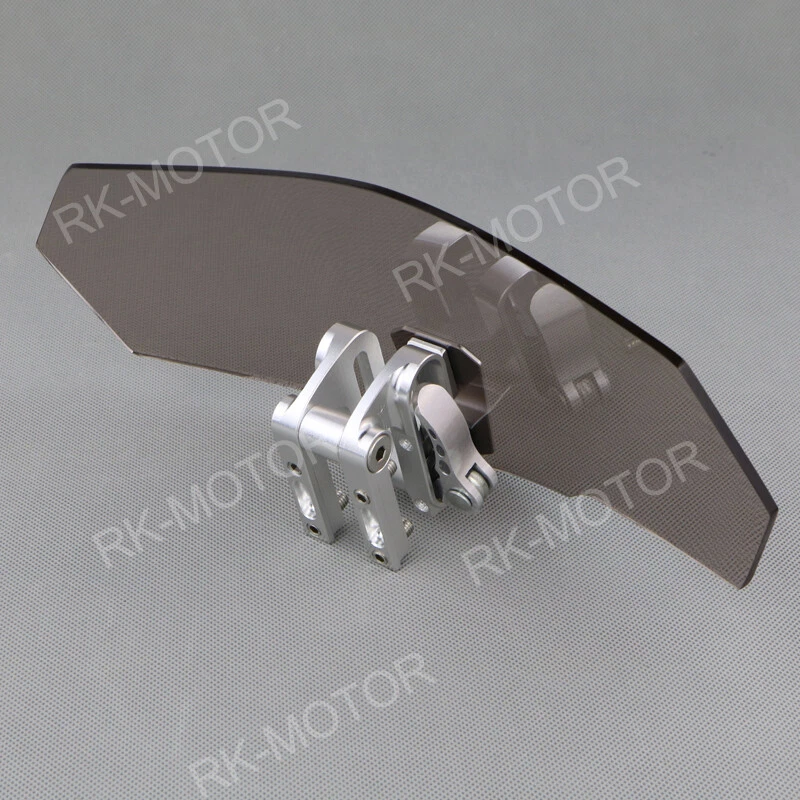 Extensión de pantalla de parabrisas con clip de humo apta para BMW R1200RT/RS K1200LT/R1200/C Foto 4 de 4