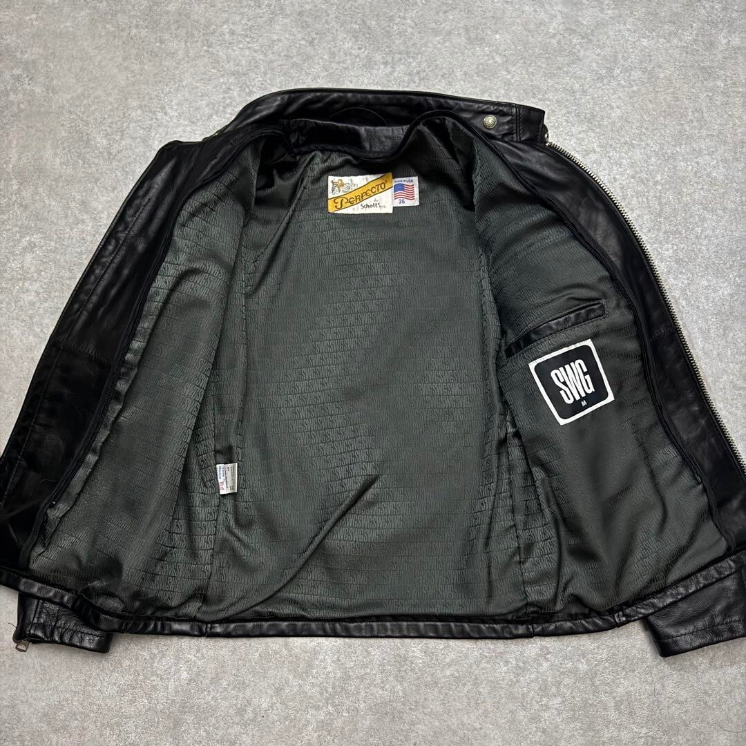 schott x SWAGGER 641GG シングルライダースジャケット 【公式通販】