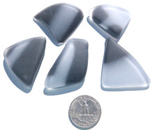 Sea Glass, Unique Set of Thick Black and White Design