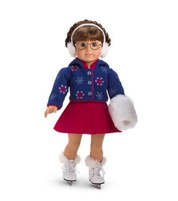 BRAND NEW IN BOX American Girl Doll Molly Ice Skates And Muffs