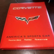 Huge CORVETTE AMERICA'S SPORTS CAR YESTERDAY TODAY TOMORROW JERRY BURTON