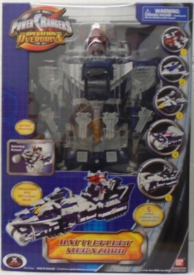 Power Rangers Operation Overdrive Battlefleet Megazord Bandai Battleship SEALED!