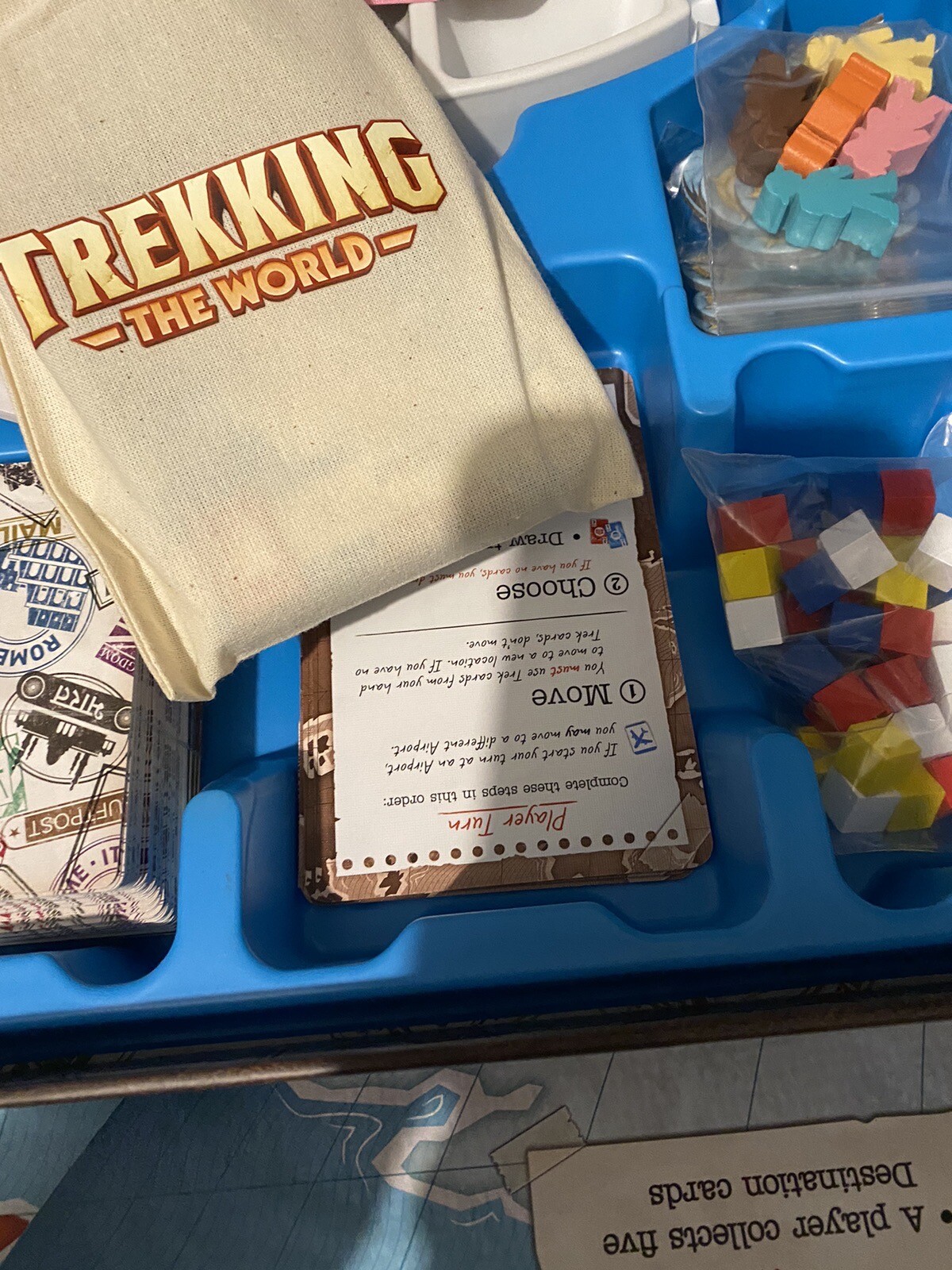 Trekking The World a Globetrotting Family Travel Board Game