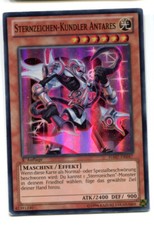 Yu-Gi-Oh! PLAYED/POOR Sternzeichen Kundler Antares Super Rare