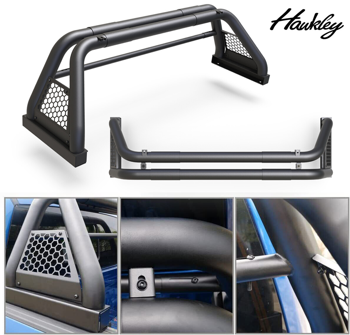 Adjustable Sport Bar Truck Bed Chase Rack Roll Bar For 2004-2026