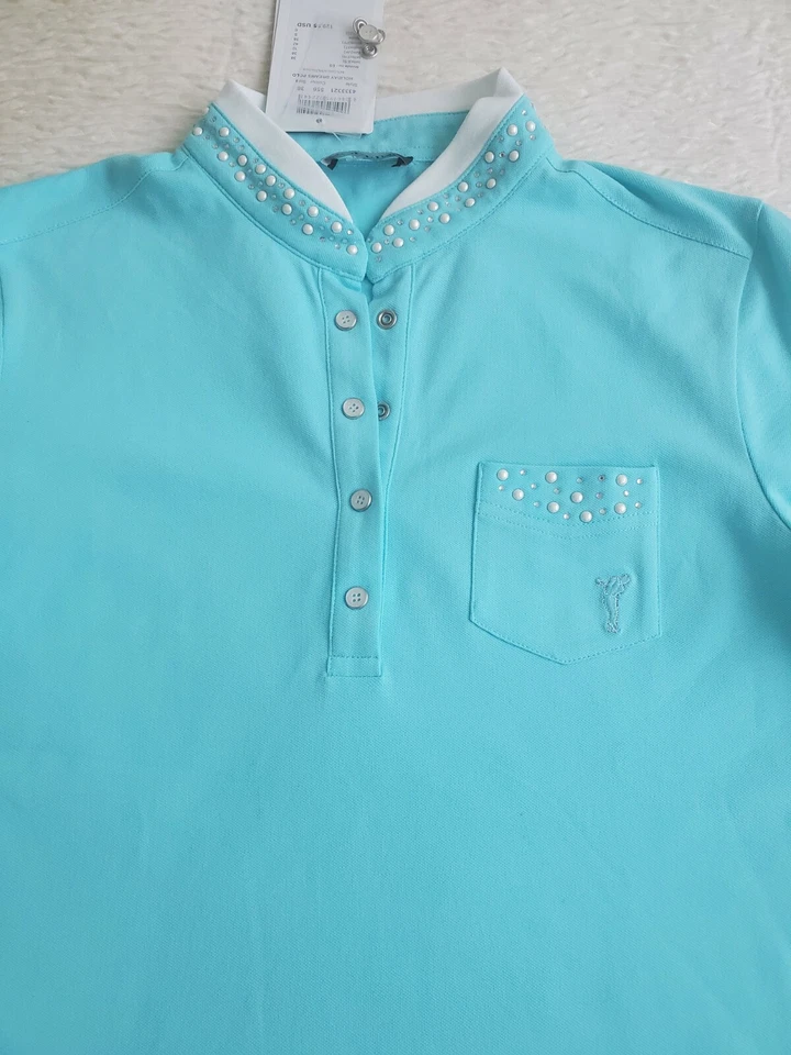 NWT Golfino Holiday Dream Short sleeve shirt . Size 6 - Image 2 of 4