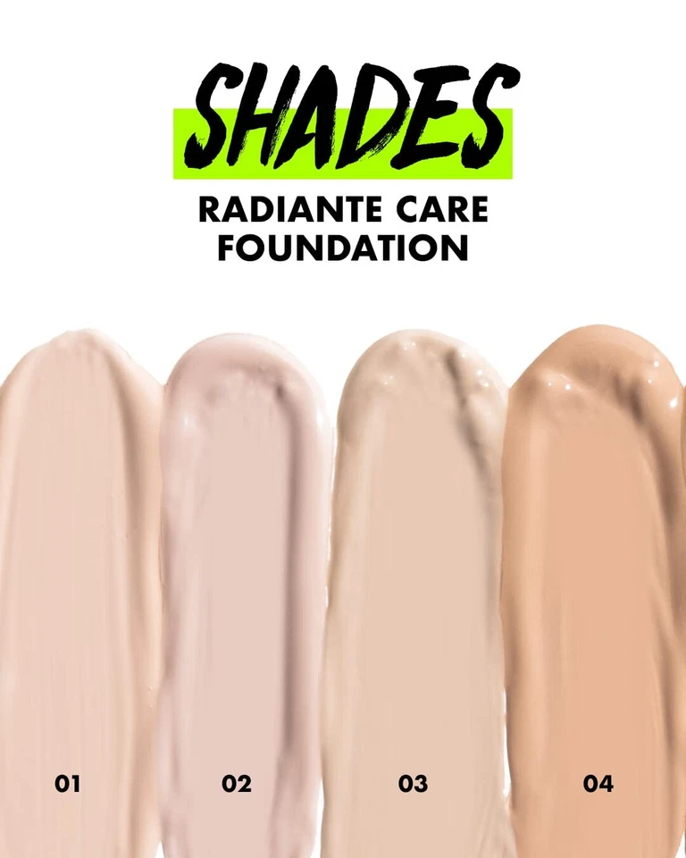 Radiant Care Foundation 07 Rose Beige vegane Foundation mit Bio-Peptiden und ... - Bild 2 von 4