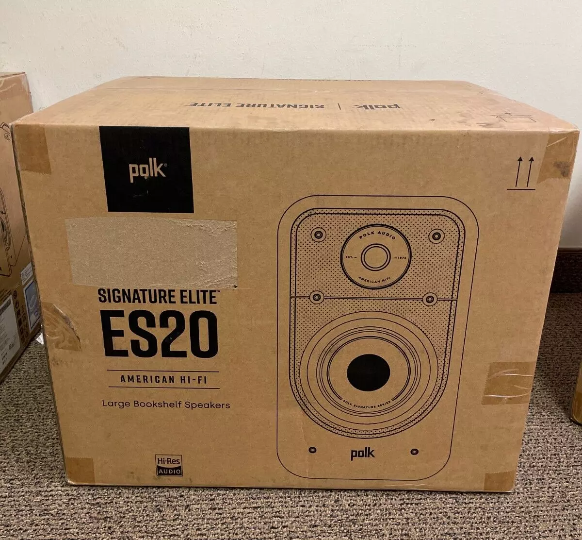 Polk Audio Signature Elite ES20 Bookshelf Loudspeaker - BLACK
