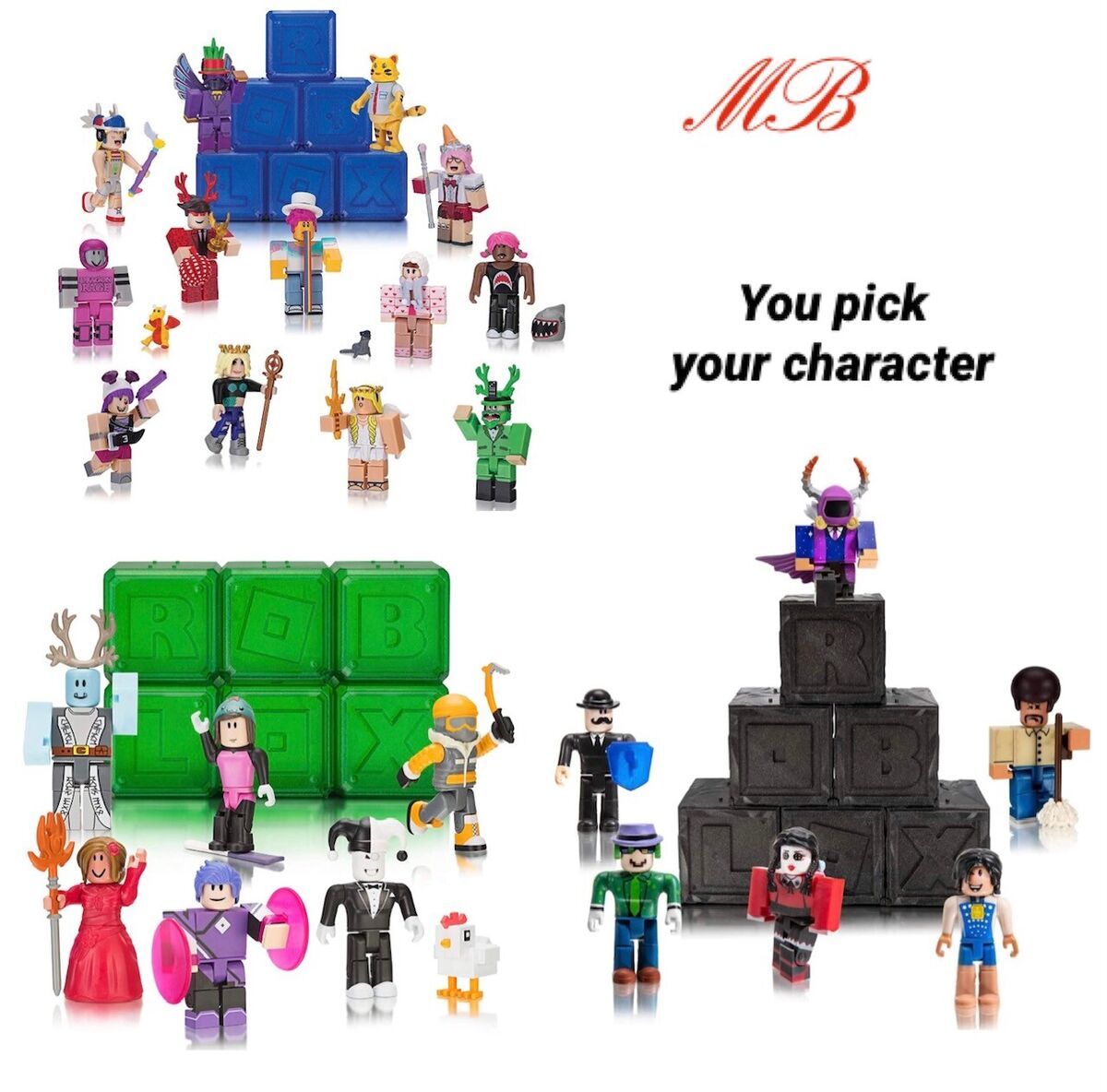 Custom Roblox Avatar Figure Personalized 3D Printed Roblox 