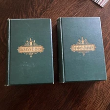 Rare Derby's Homer THE ILIAD OF HOMER Edward Earl of Derby 2Vol. Porter & Coates