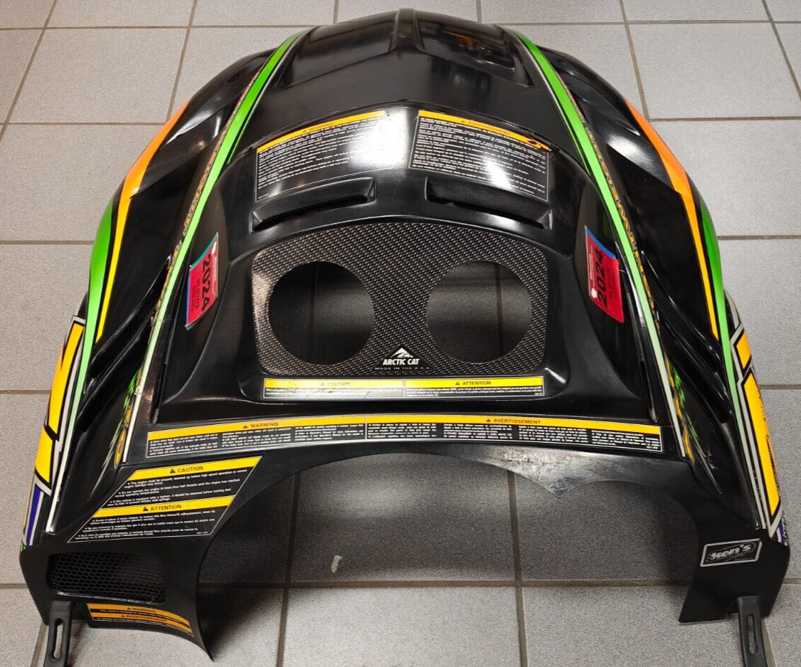 Arctic Cat Snowmobile 1998 ZL 500 Black Hood 0718-648 for sale