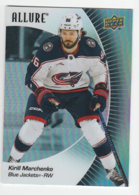 HOCKEY NHL 23 /24 UD ALLURE BLACK RAINBOW KIRILL MARCHENKO CBJ  #28