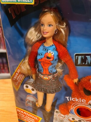 NEW! 2006 SESAME STREET BARBIE w/ TICKLE ME ELMO! | eBay