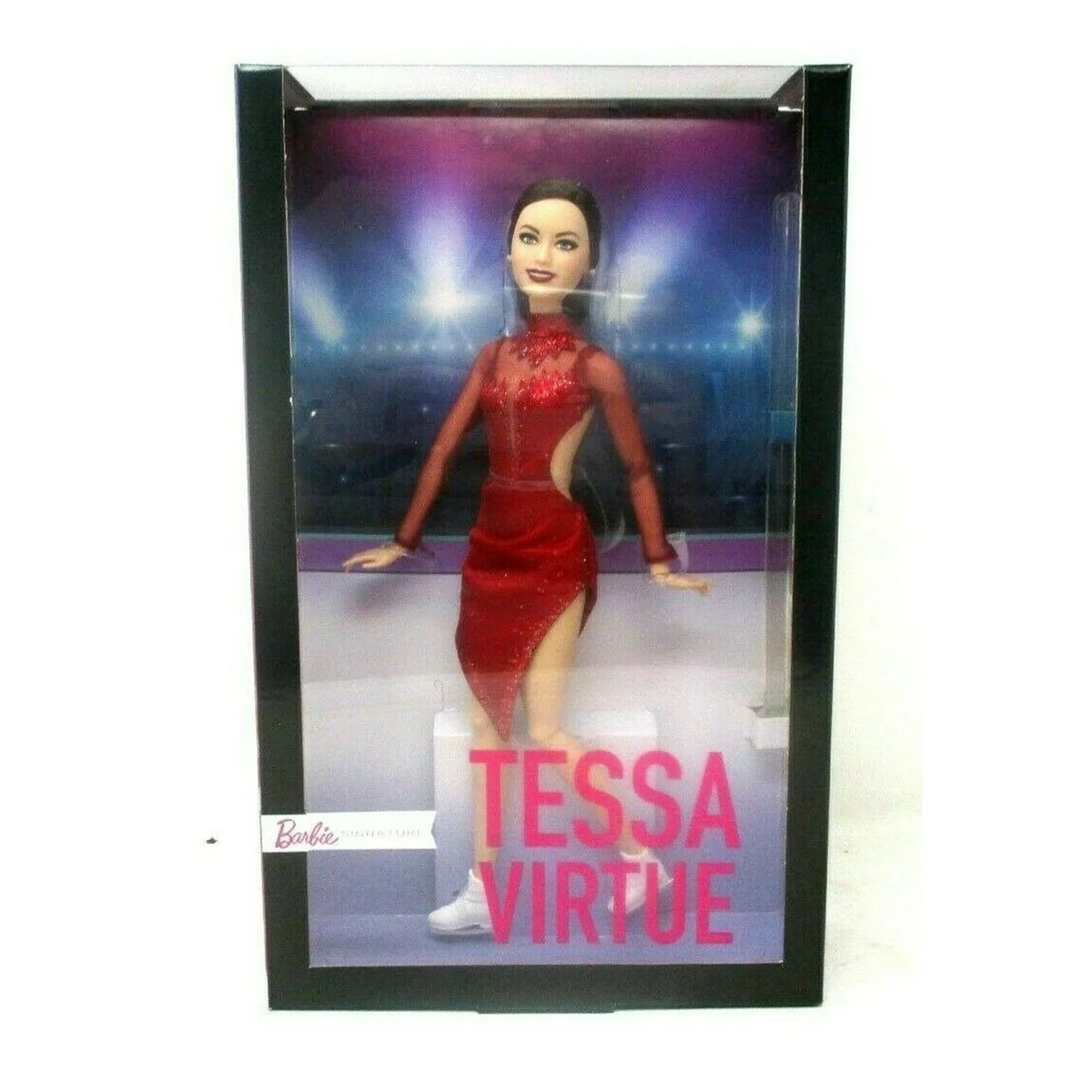 2019 Tessa Virtue Signature Ice Skating Barbie Doll GHT50 MINT NEW