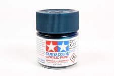 Tamiya 81013 X-13 Metallic Blue Acrylic Paint 23ml Large Bottle - US