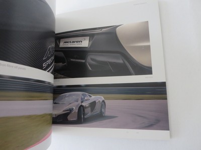 2014 McLaren Special Operations MSO Brochure Catalog 650S Coupe &amp;  Spider | eBay
