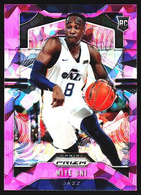 Miye Oni 2019-20 Panini Prizm Pink Ice Prizm RC Utah Jazz NBA Card No.300