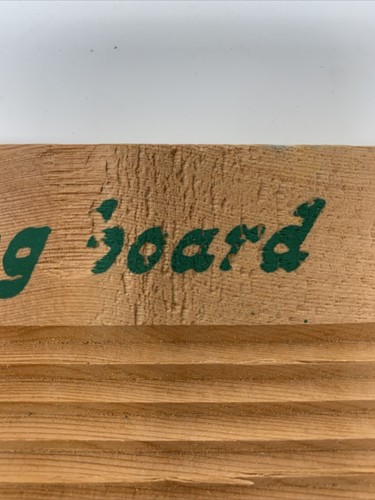 Vintage The Lunker Board by Evans Fish Cleaning And Measuring Wood Clamp Board - Picture 8 of 12