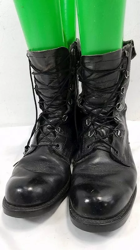 Military vintage deals biker boots